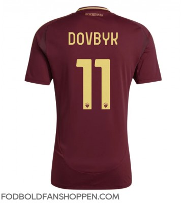 AS Roma Artem Dovbyk #11 Hjemmebanetrøje 2024-25 Kortærmet